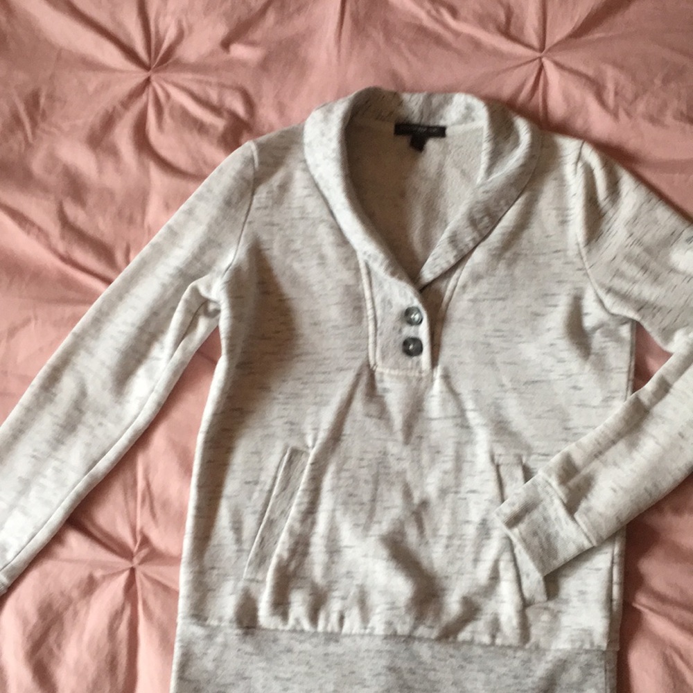 Banana republic grey sweater sweatshirt XS